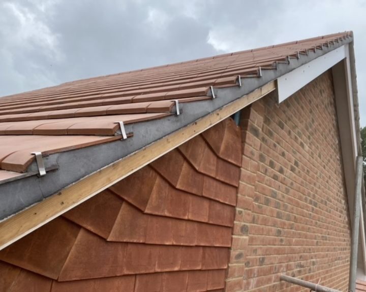 New pitched roof installed on a house in Gosport.